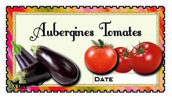 Aubergines tomates