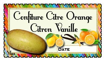 Confiture citre orange citron vanille copie