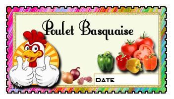 Poulet basquaise