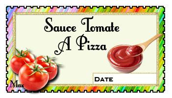 Sauce tomate a pizza